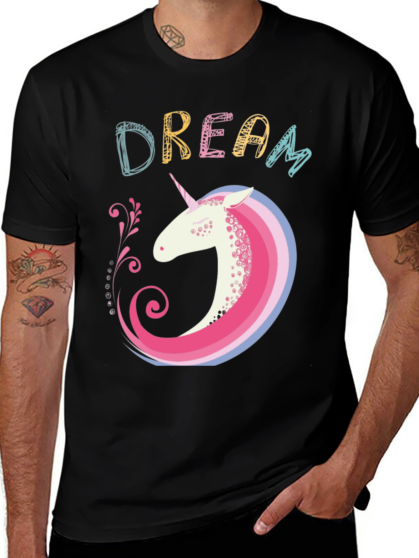 Dream Unicorn Graphic T-Shirt