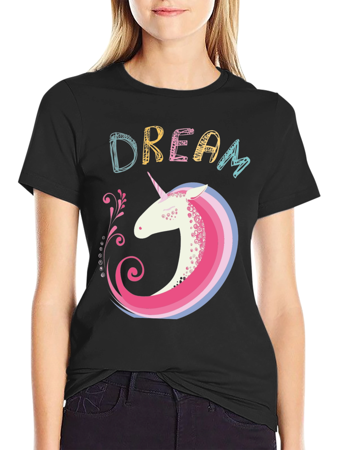 Dream Unicorn Graphic T-Shirt