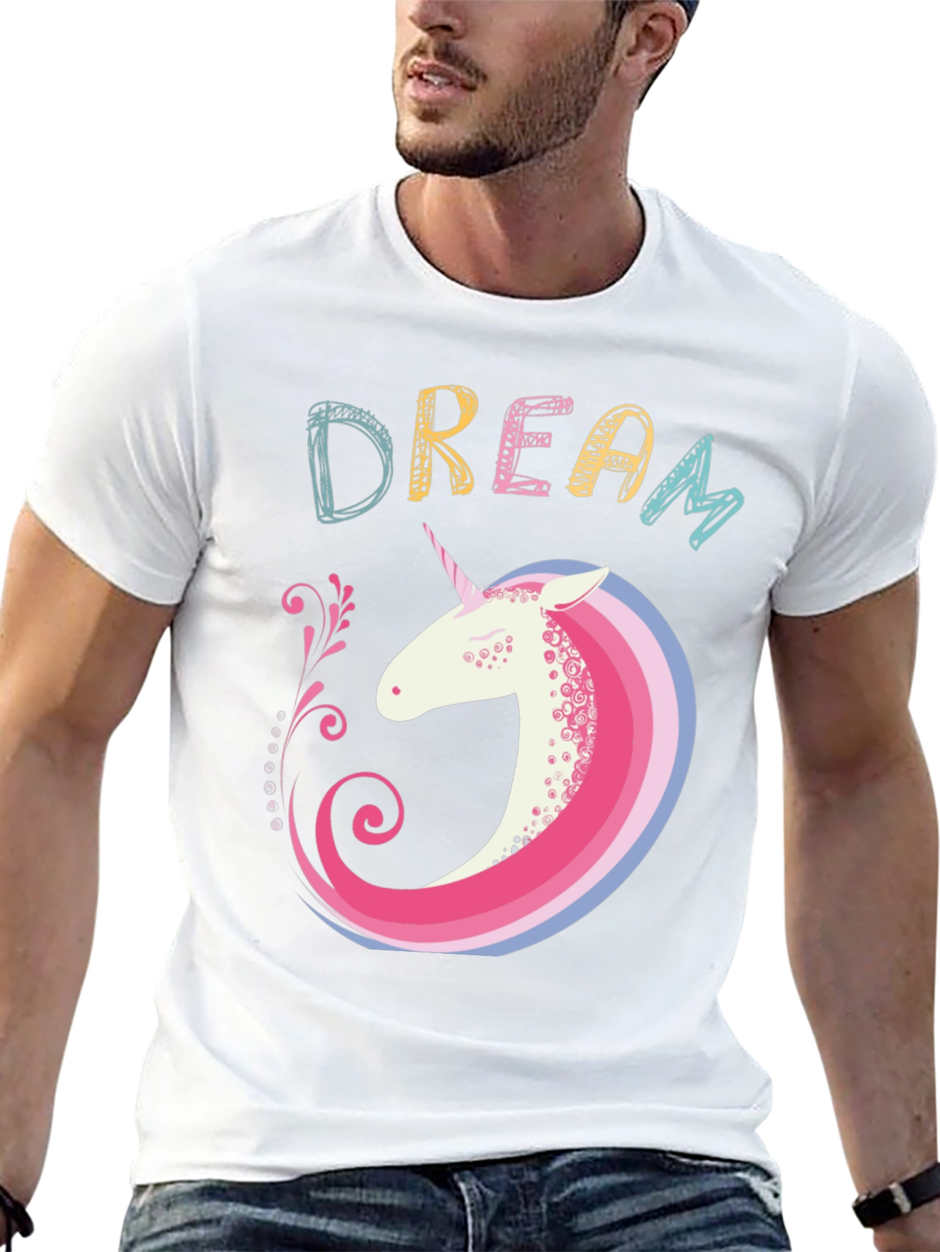 Dream Unicorn Graphic T-Shirt
