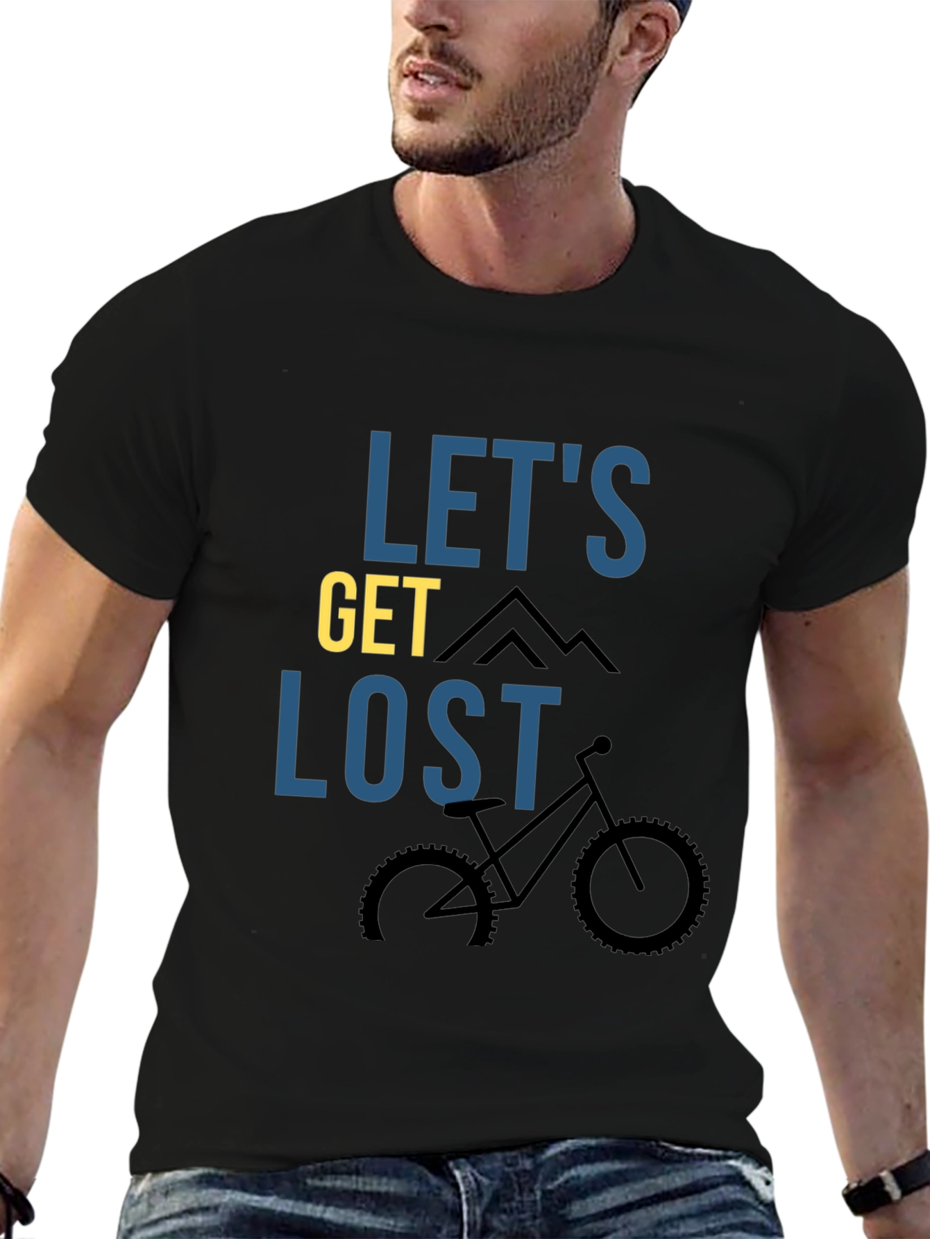 Lets Get Lost Mountain Bike T-Shirt
