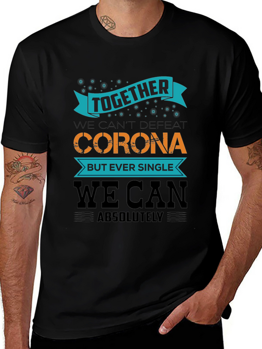 Together We Can Black T-Shirt