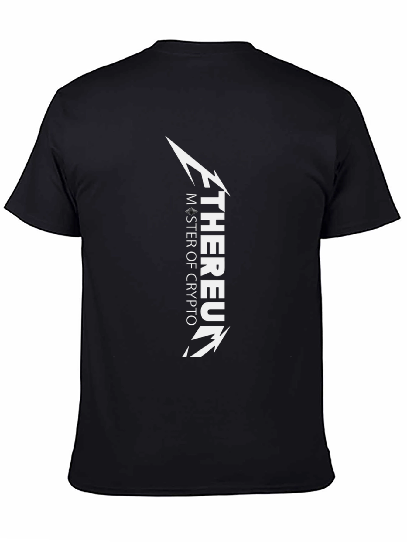 Ethereum Master of Crypto Black T-Shirt