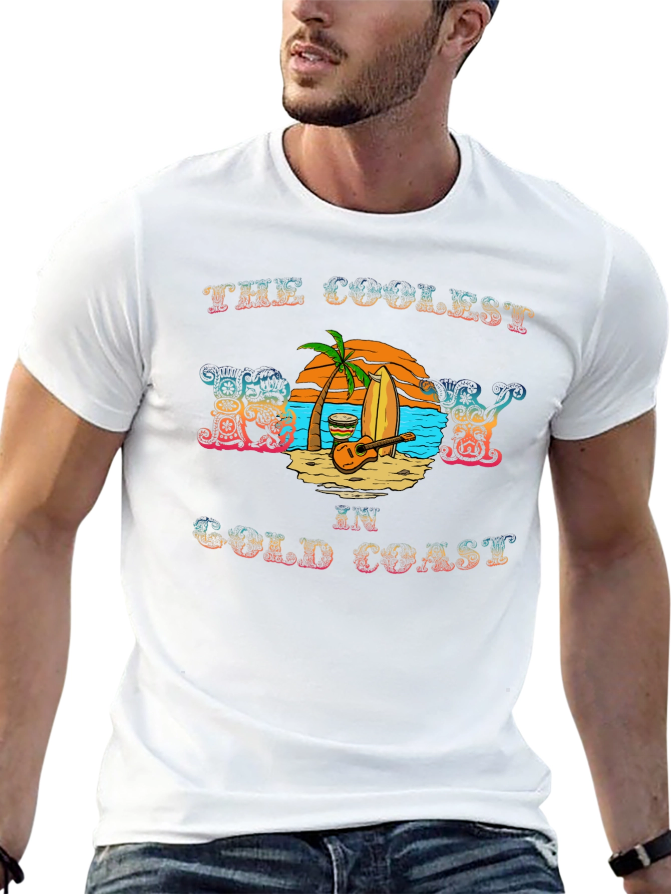 Coolest Guy Gold Coast Graphic Tee