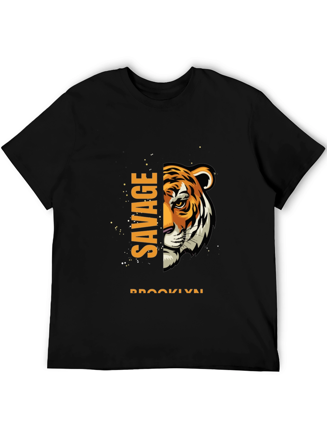 Savage Brooklyn Tiger Graphic T-Shirt