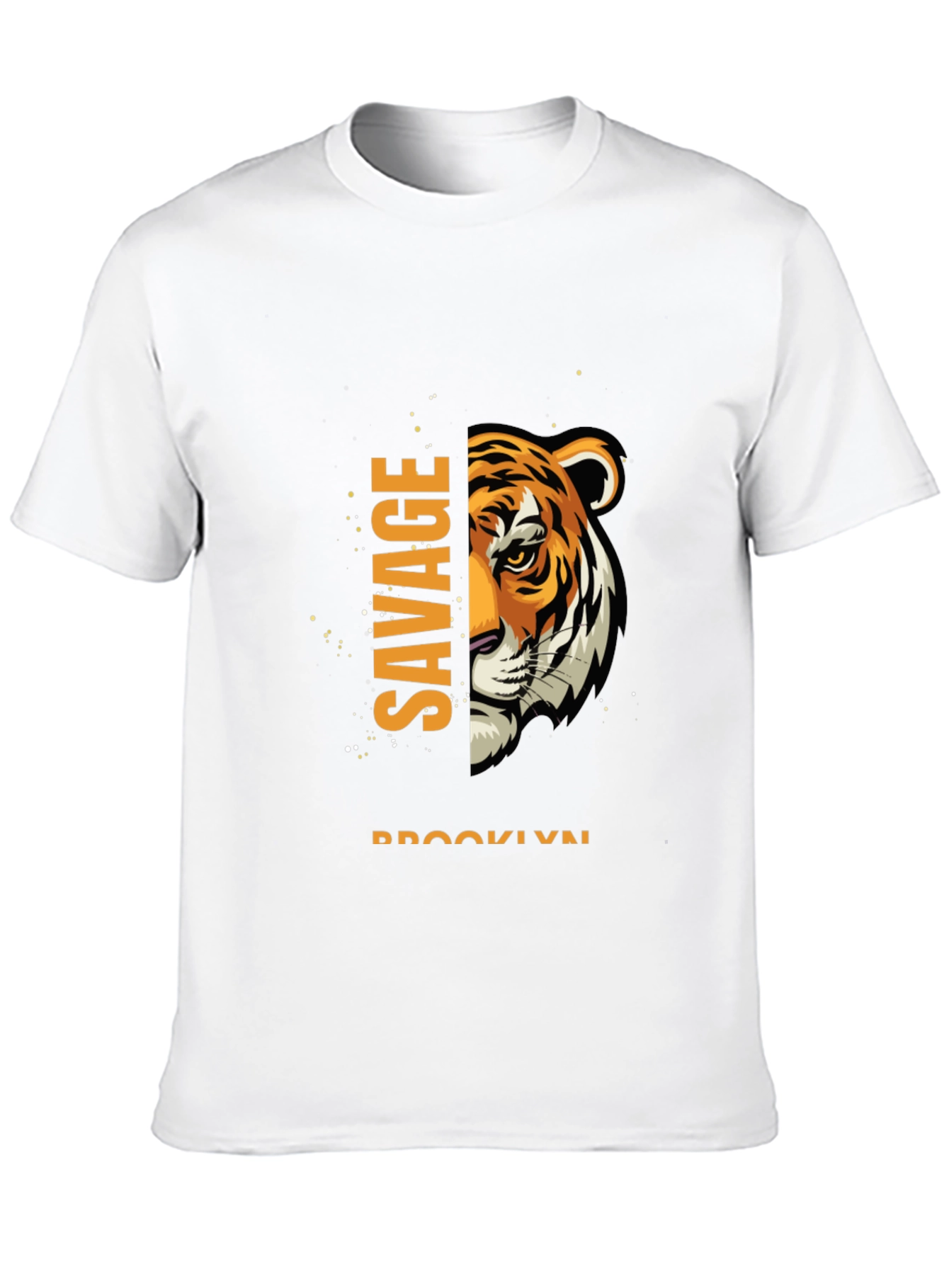 Savage Brooklyn Tiger Graphic T-Shirt