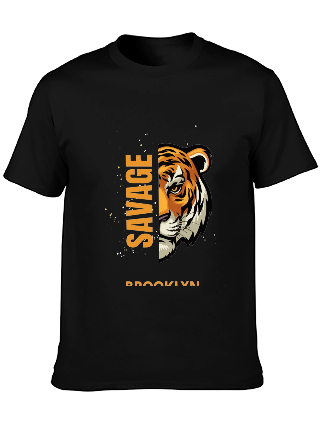 Savage Brooklyn Tiger Graphic T-Shirt