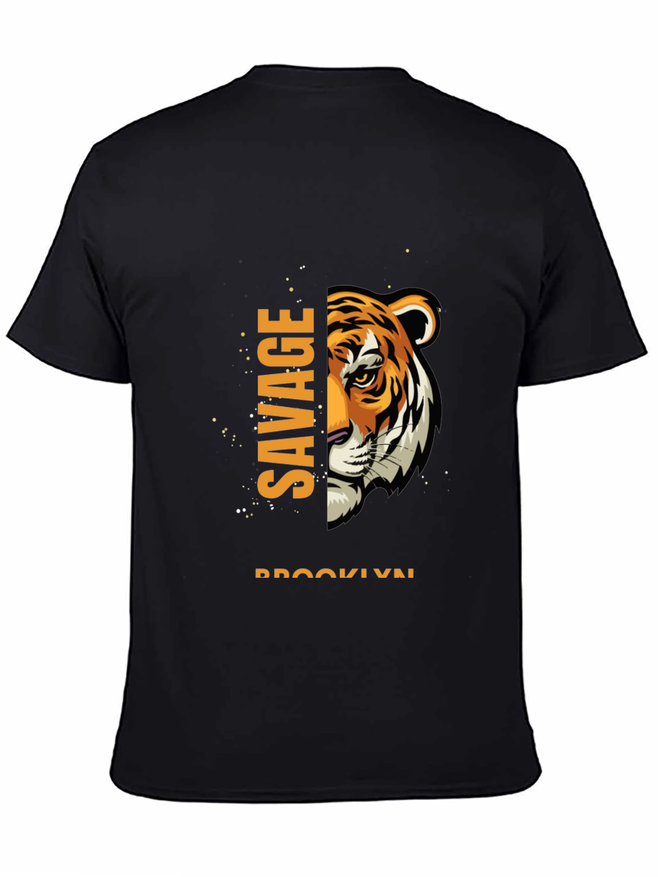 Savage Brooklyn Tiger Graphic T-Shirt