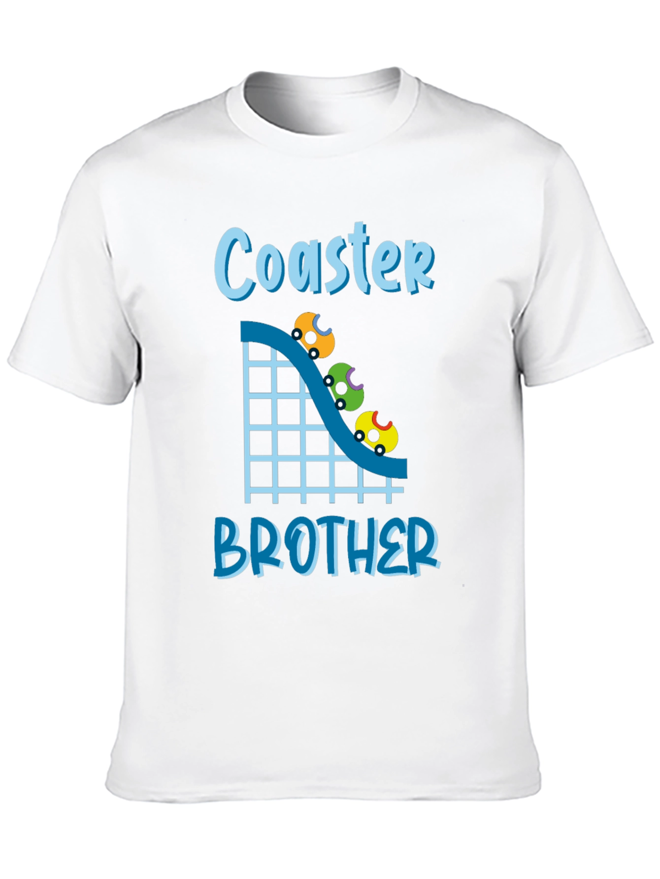 Coaster Brother Graphic Tee - Ride in Style!