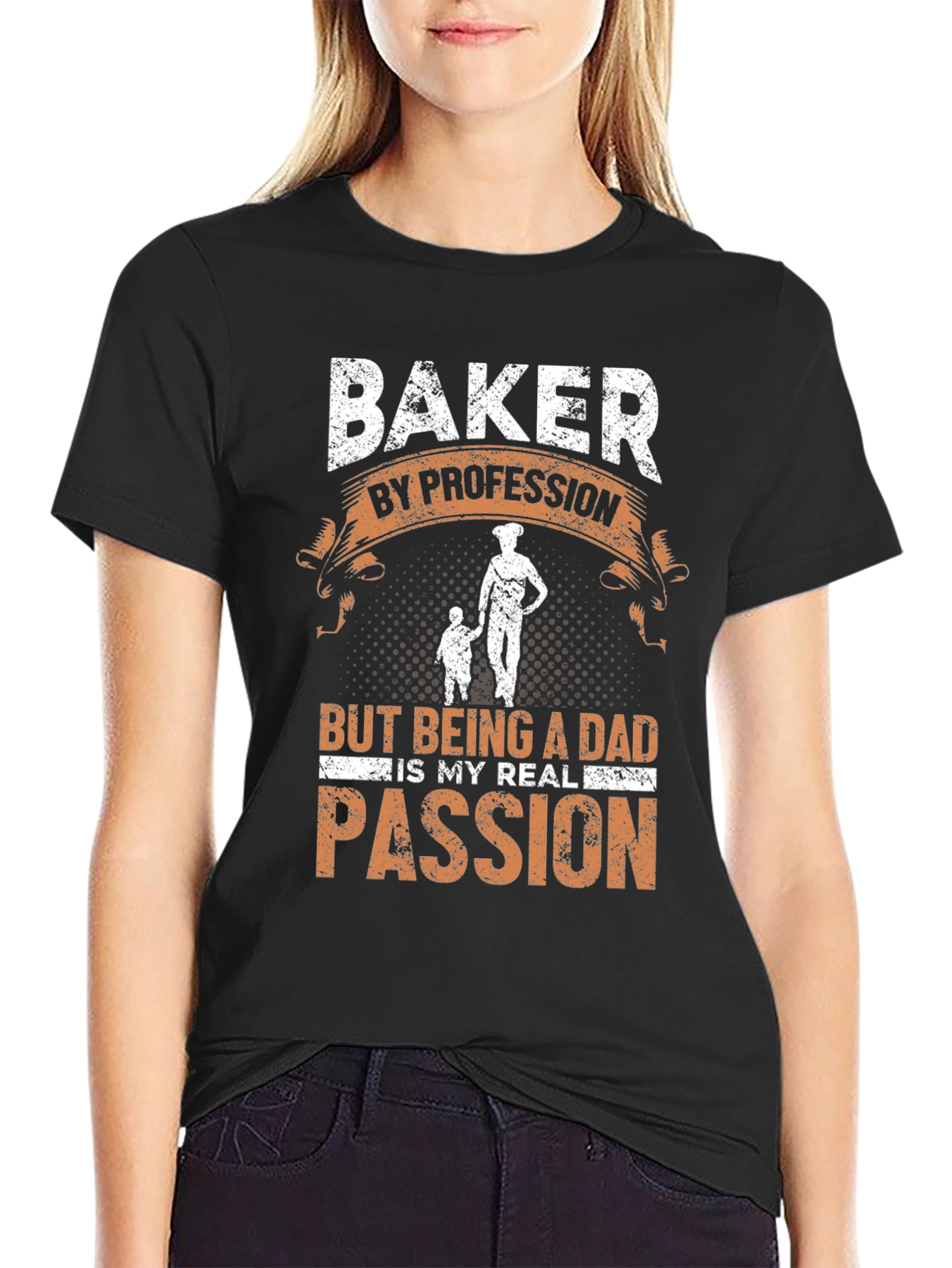 Baker Dad T-Shirt - Profession & Passion