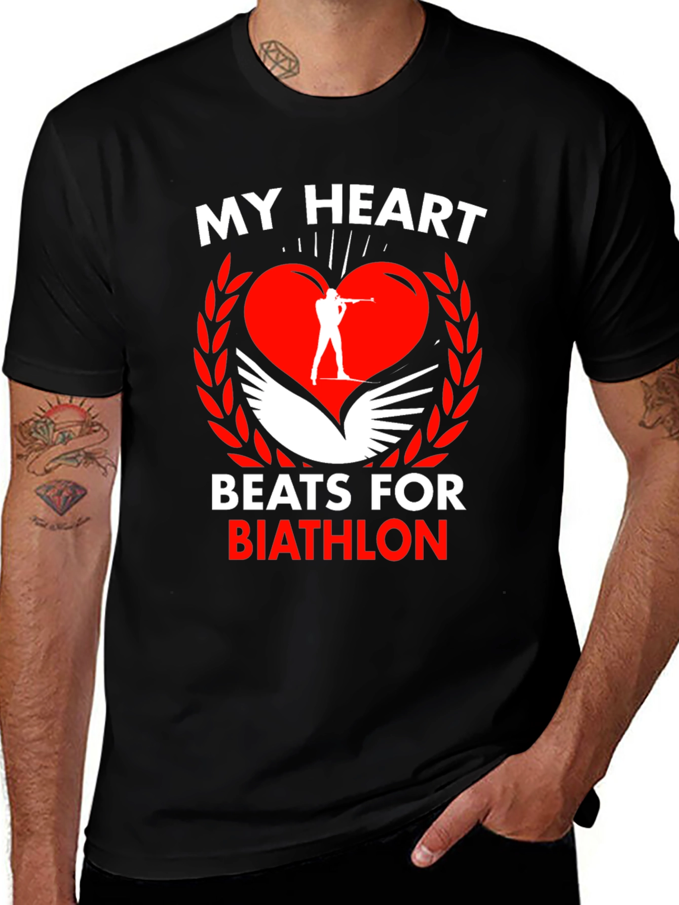 Biathlon Heartbeat T-Shirt