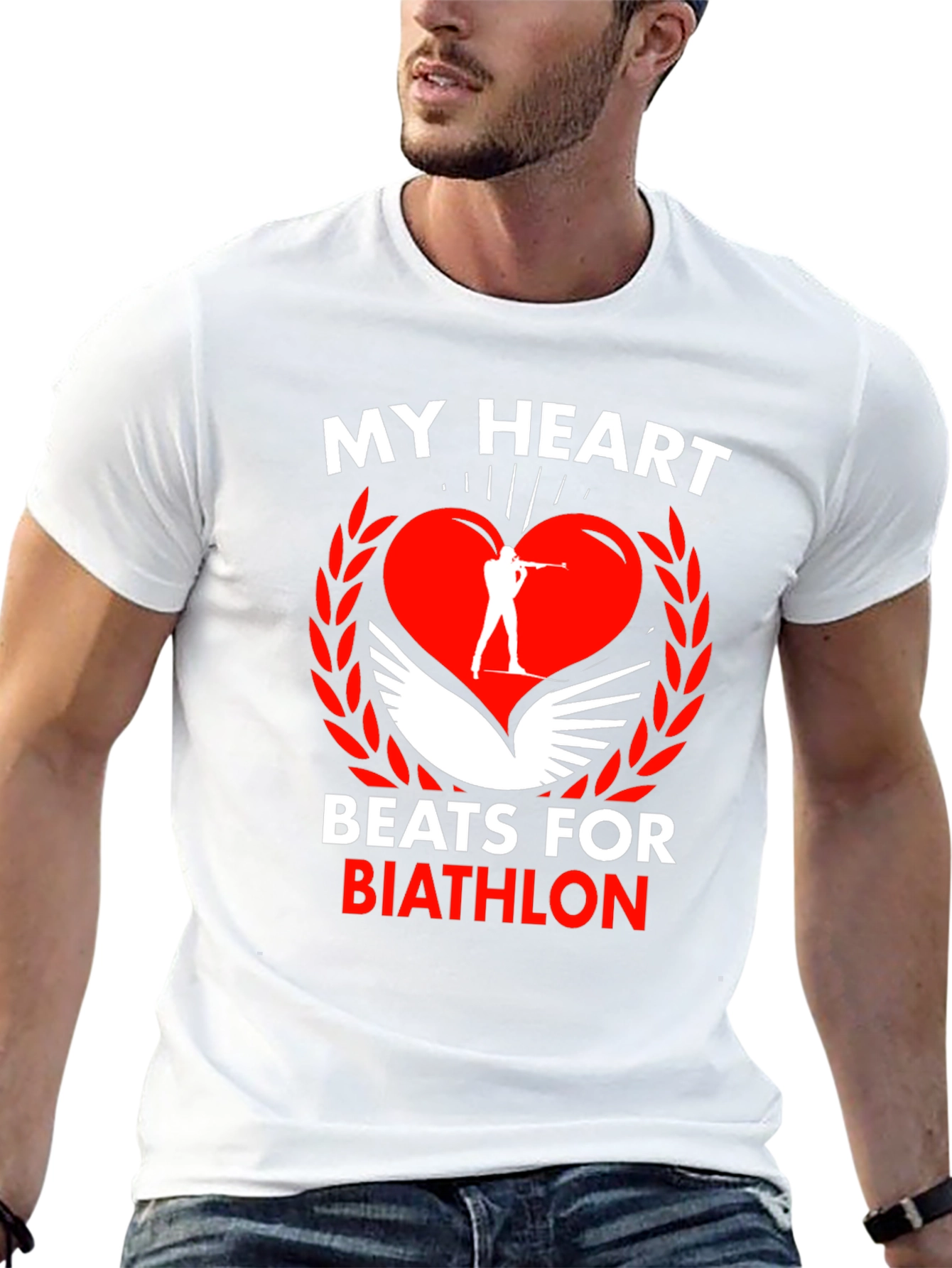 Biathlon Heartbeat T-Shirt