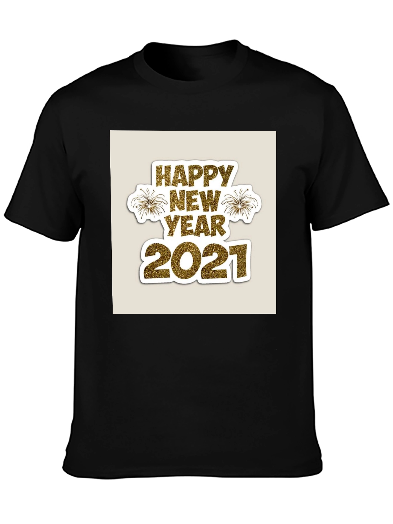 Festive Happy New Year 2021 Graphic Tee
