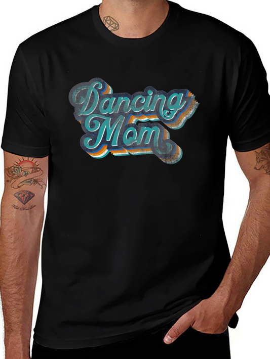 Dancing Mom Graphic T-Shirt - Retro Design