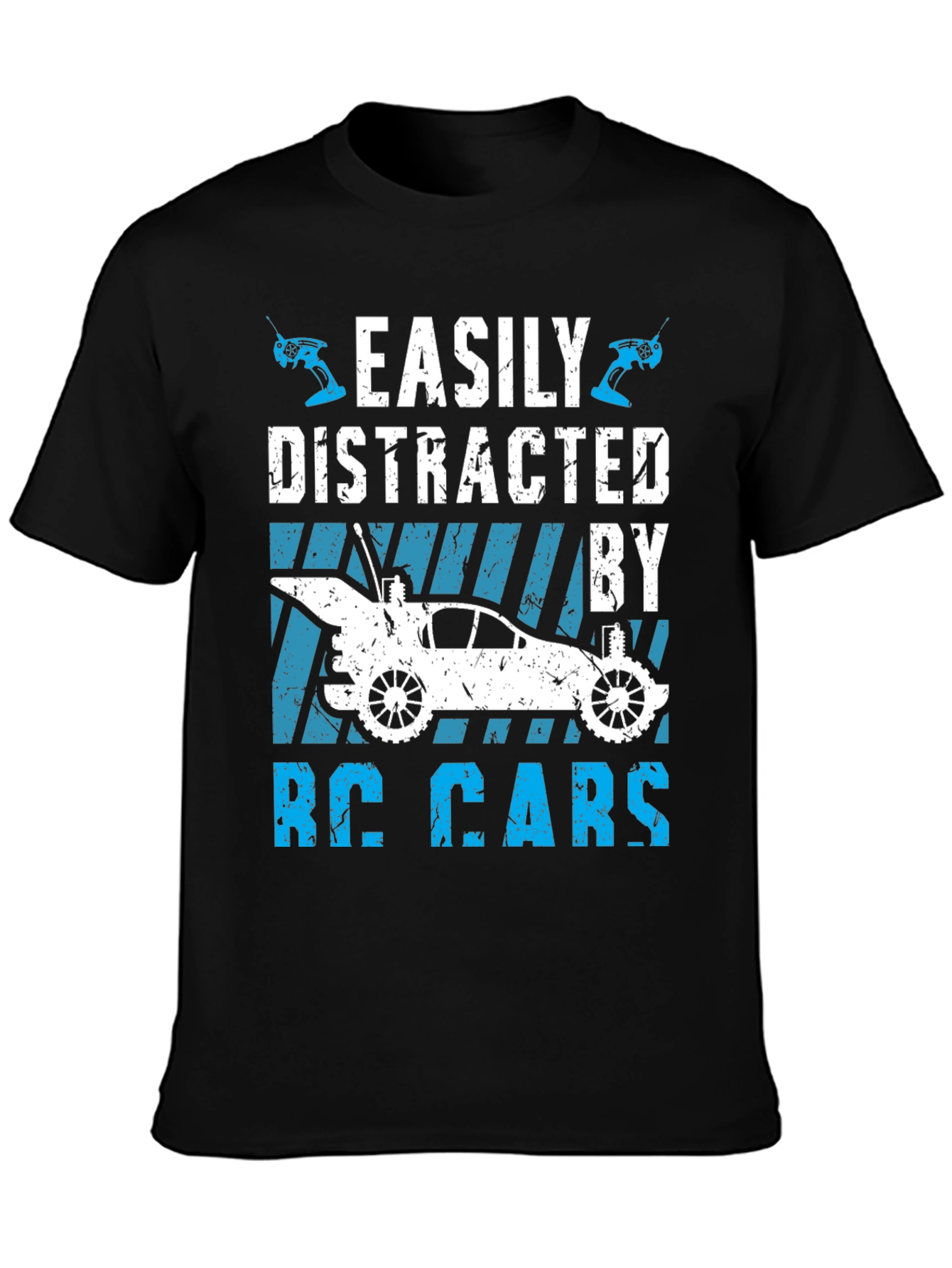 Easily Distracted by RC Cars T-Shirt