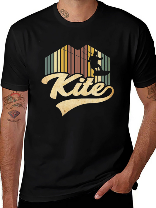 Vintage Kite Surfing Graphic T-Shirt