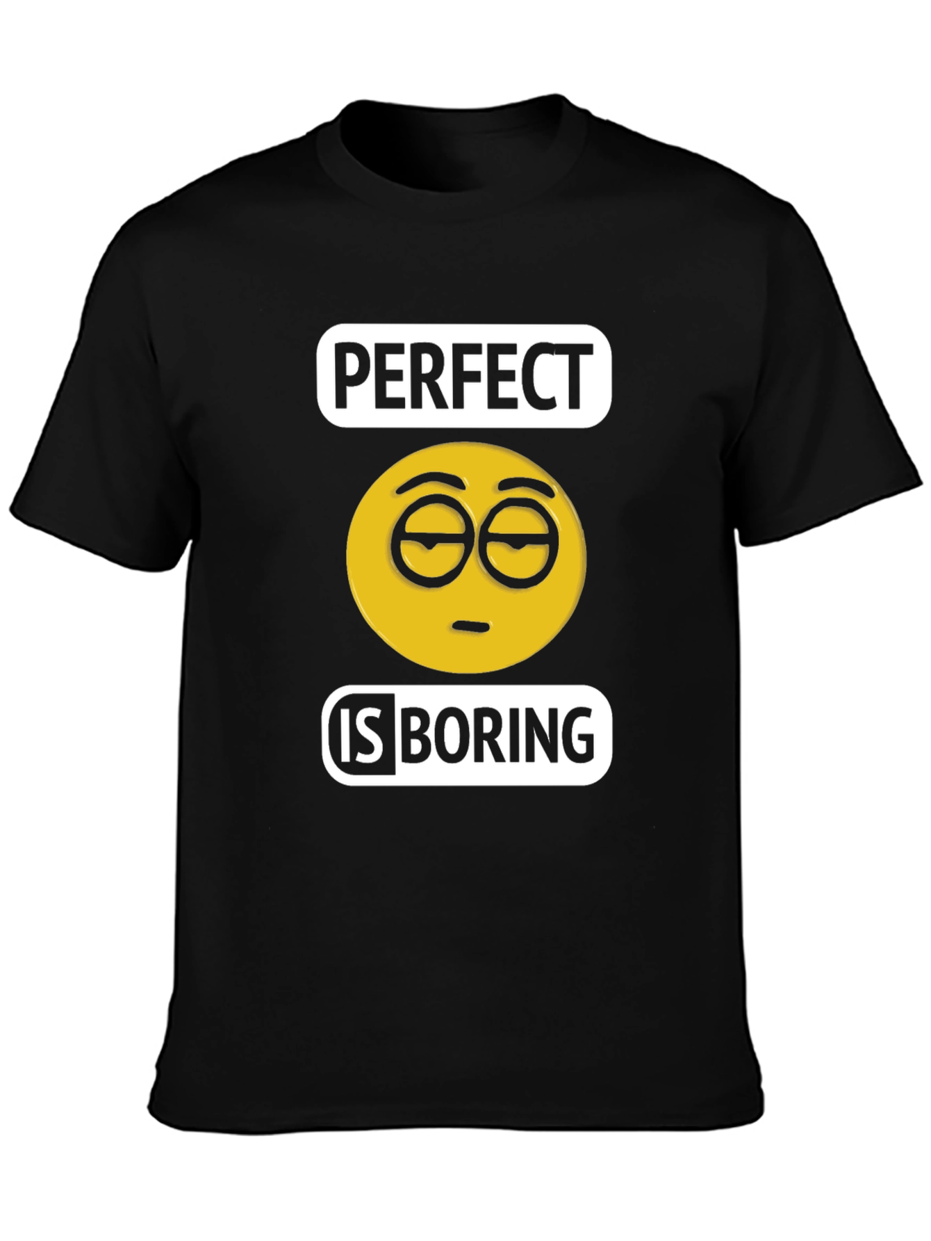 Perfect is Boring T-Shirt - Unisex Cotton Tee