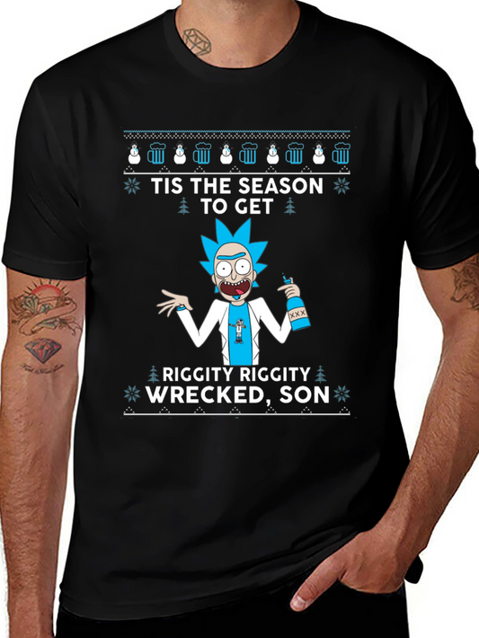 Rick and Morty Christmas T-Shirt
