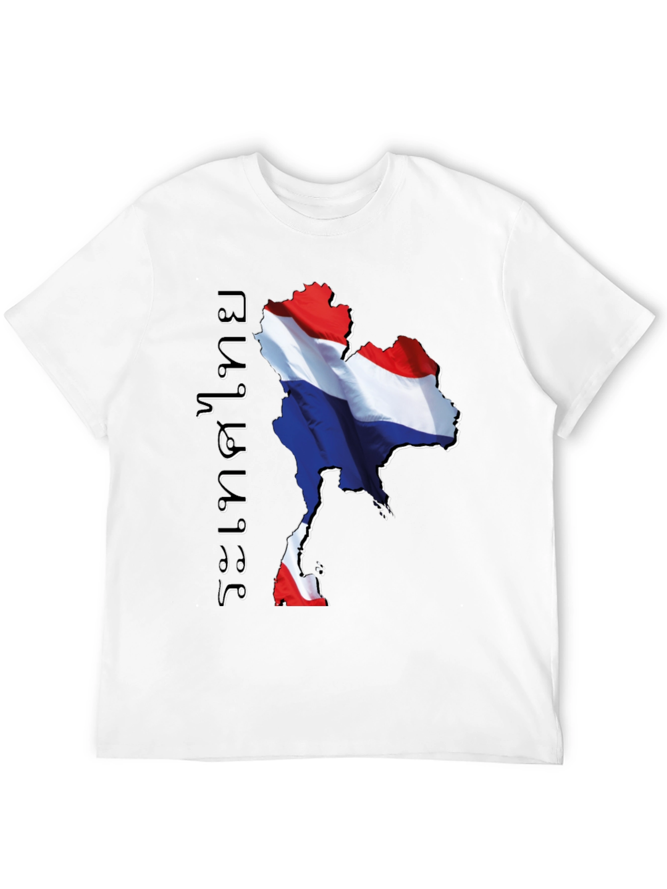 Thailand Flag Map Graphic Tee
