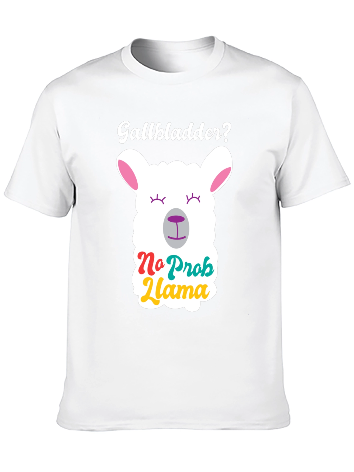 No Prob Llama Black T-Shirt