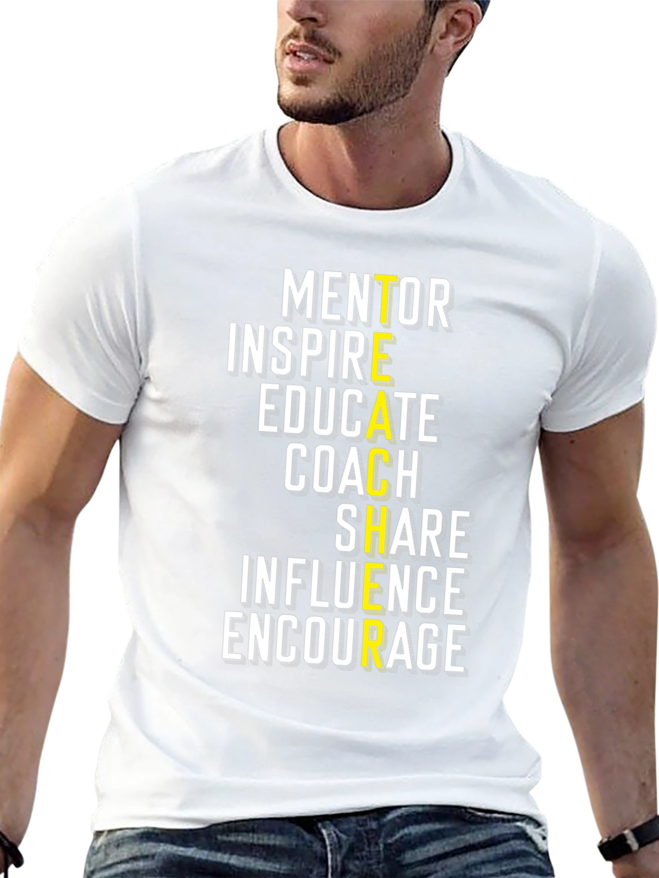 Teacher Inspiration T-Shirt - Mentor Inspire Educate