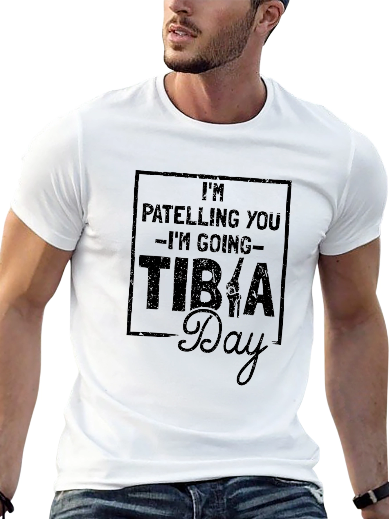 Funny Anatomy Pun T-Shirt - Tibia Day