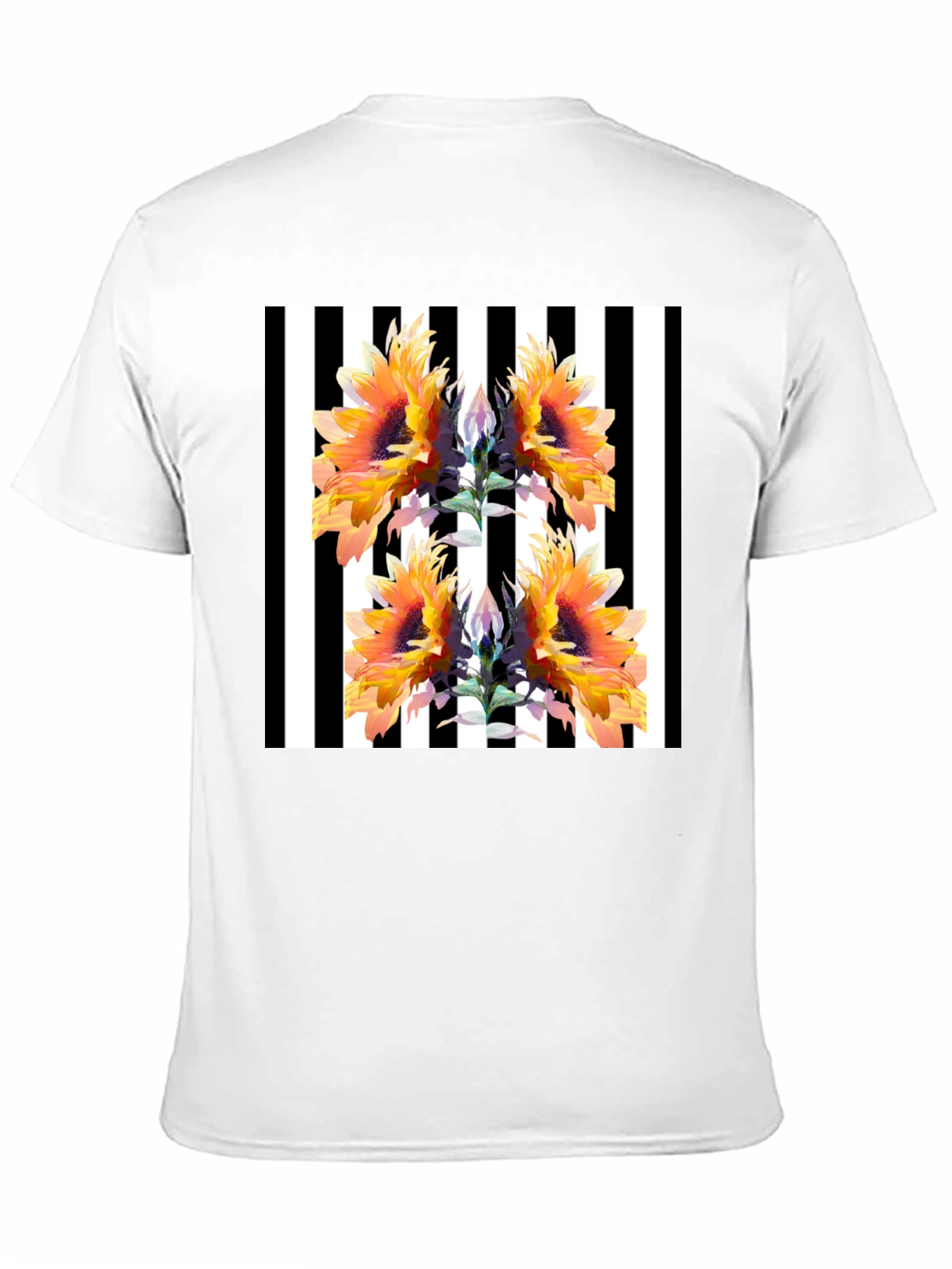 Sunflower Striped Graphic Tee
