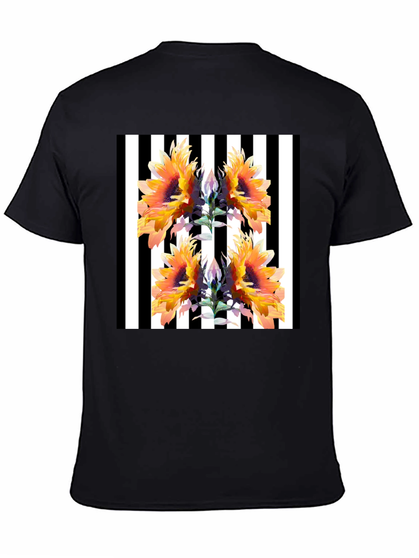 Sunflower Striped Graphic Tee