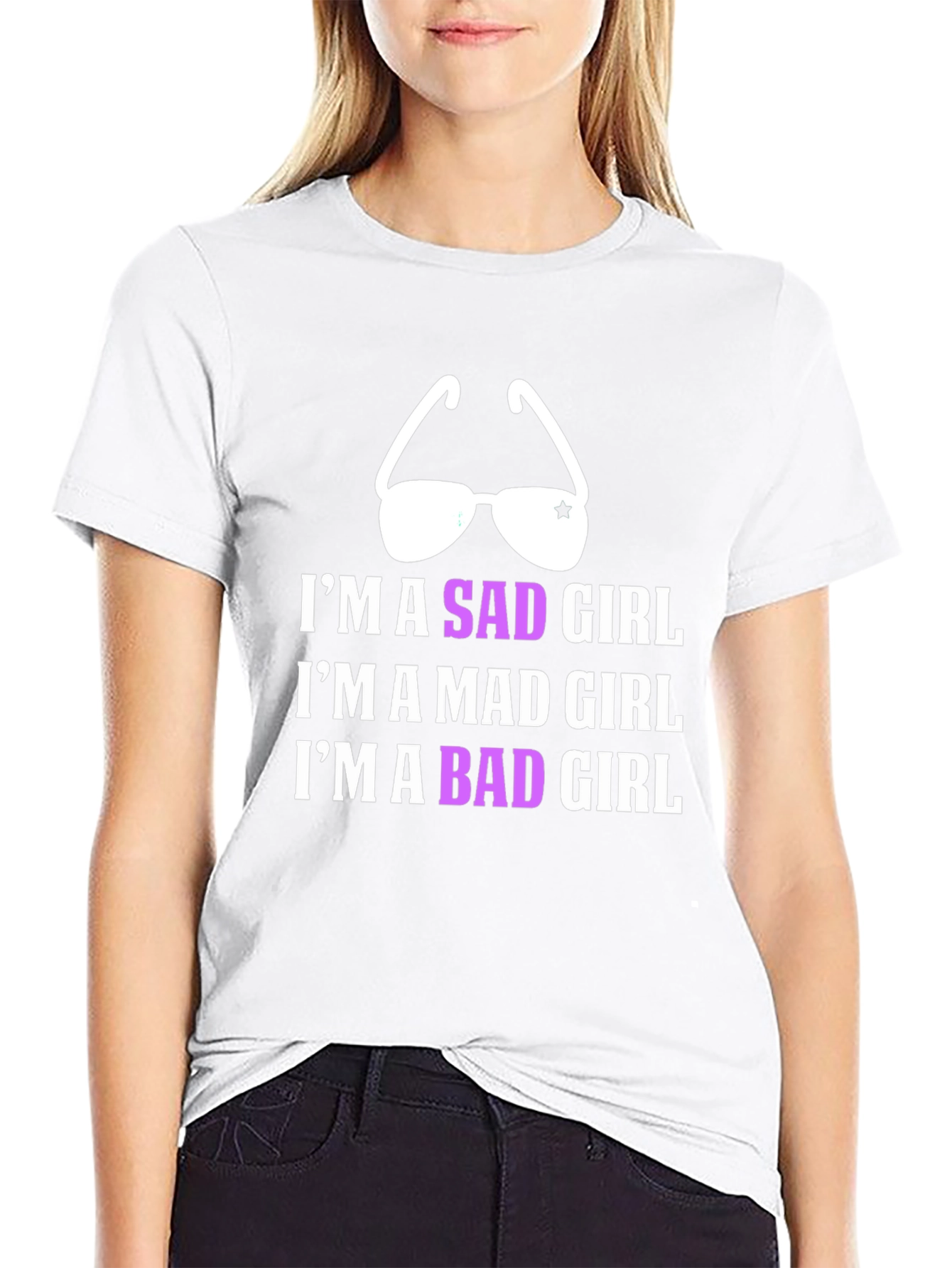 Im A Sad Mad Bad Girl T-Shirt