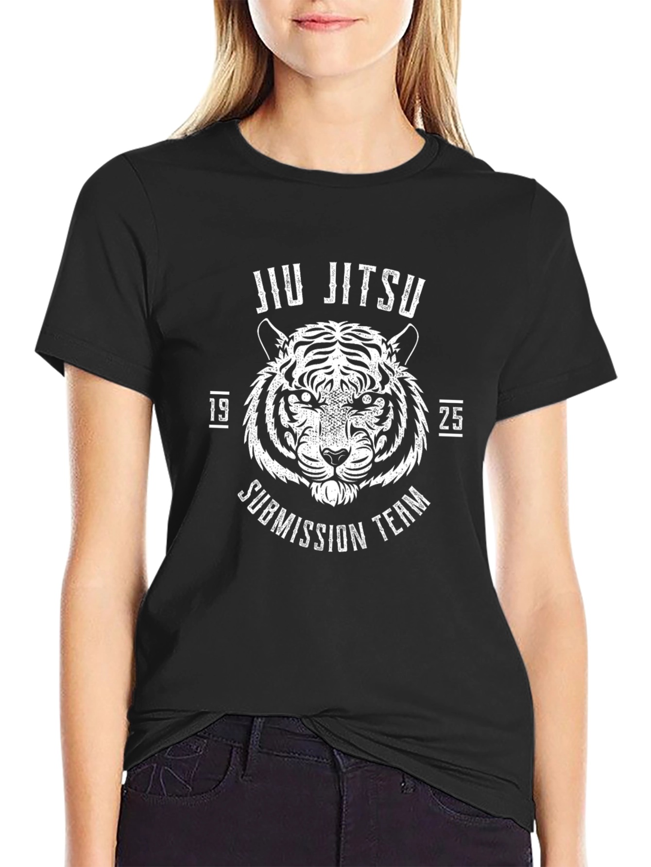 Jiu Jitsu Submission Team Black Graphic Tee