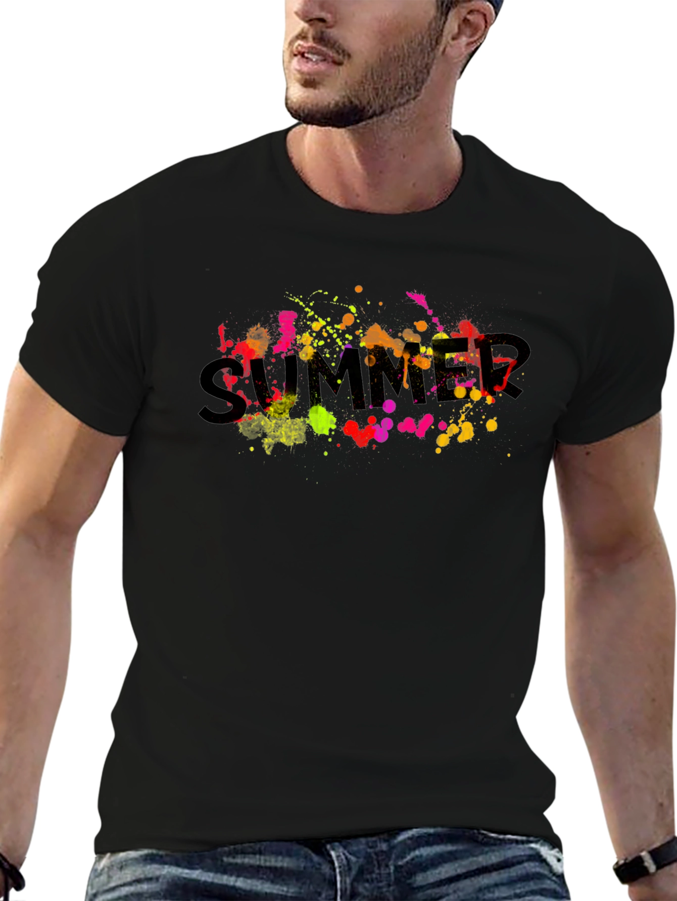 Summer Splatter Graphic Tee