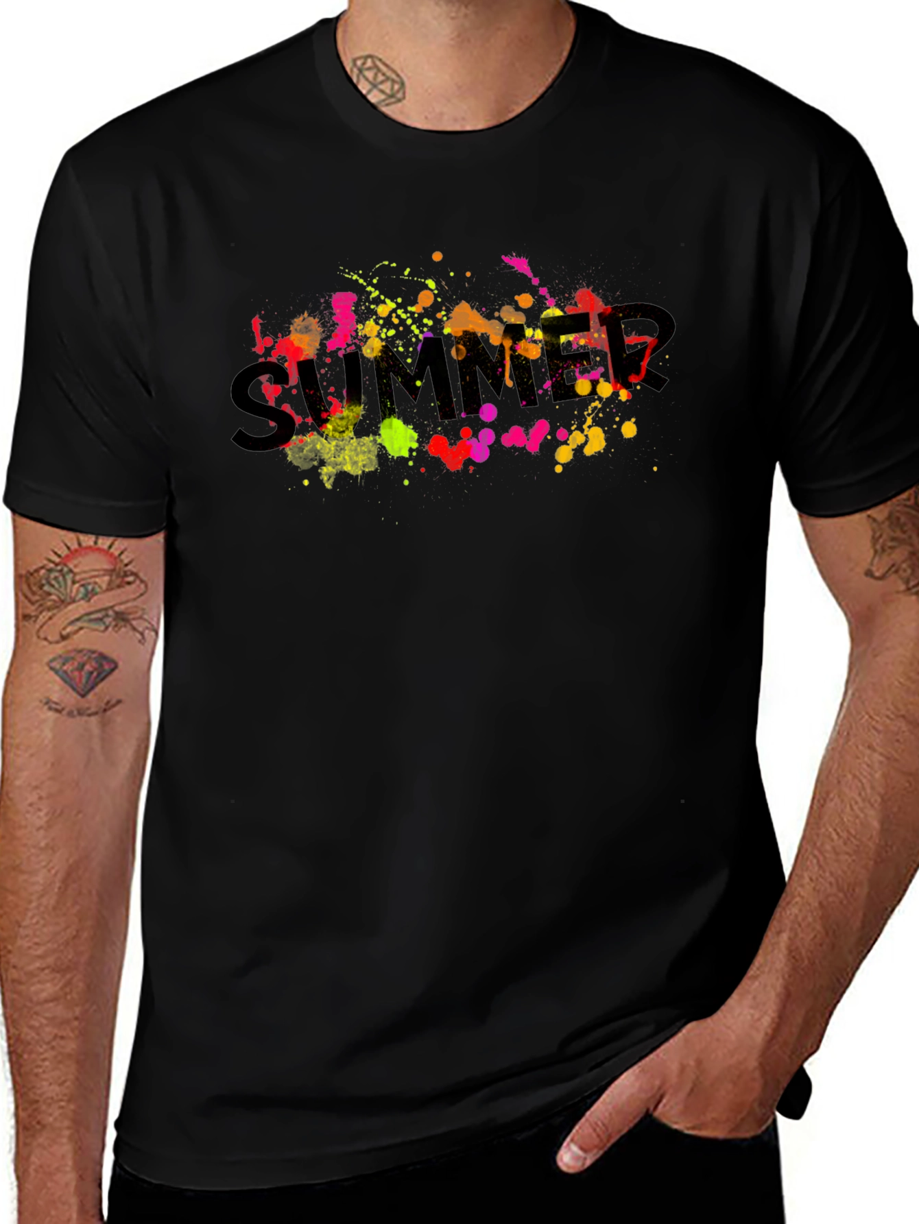 Summer Splatter Graphic Tee