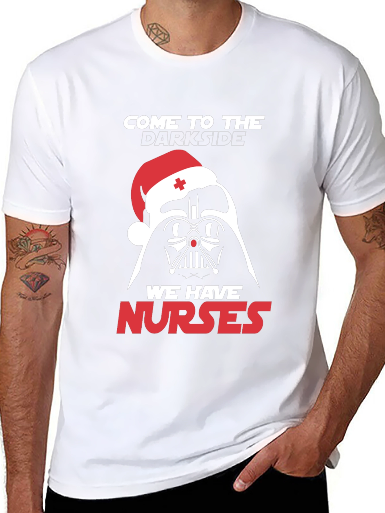 Dark Side Nurses Graphic T-Shirt