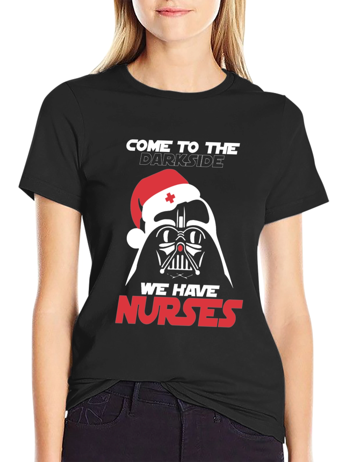 Dark Side Nurses Graphic T-Shirt