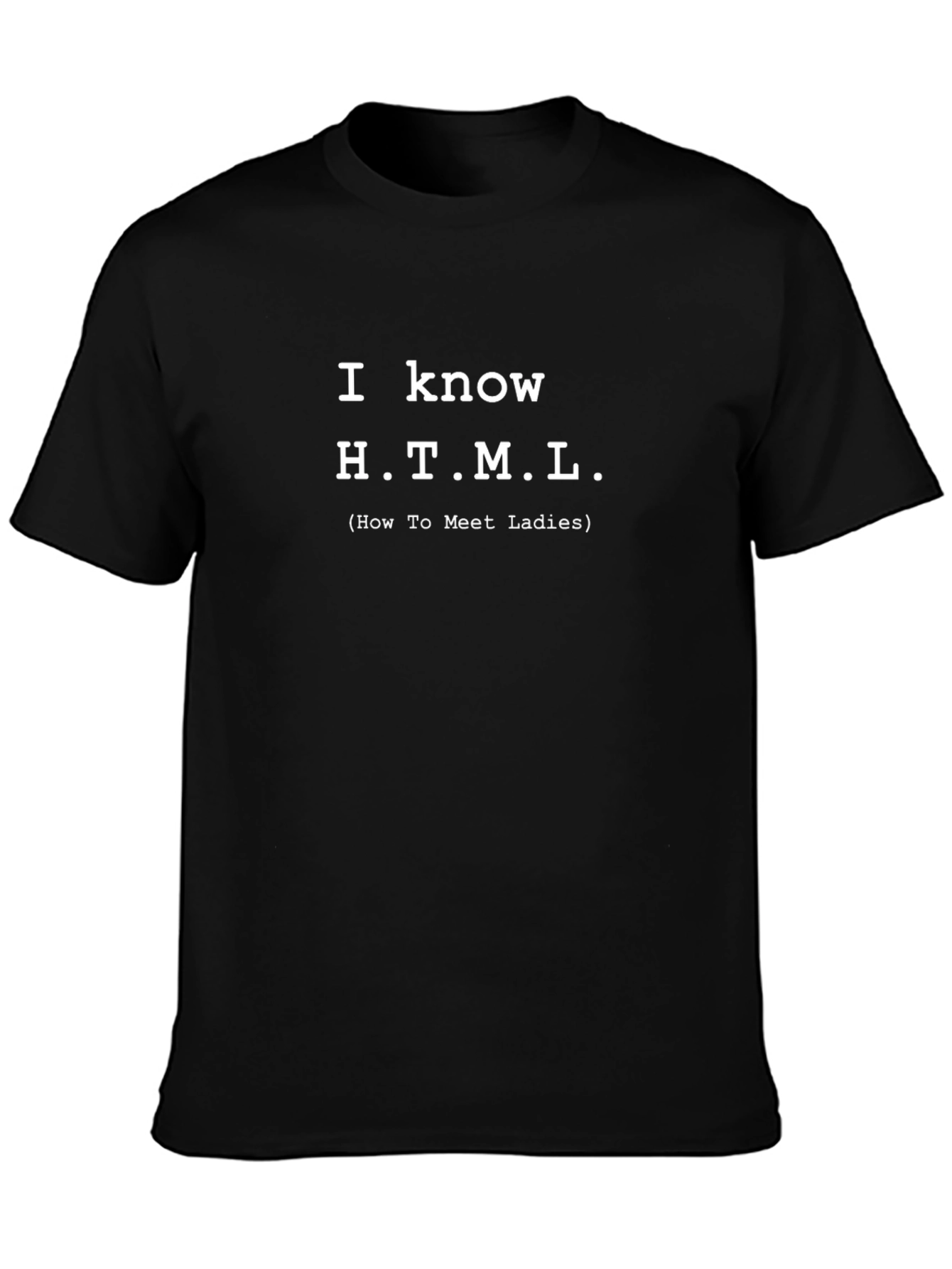 I Know HTML Funny Programmer T-Shirt