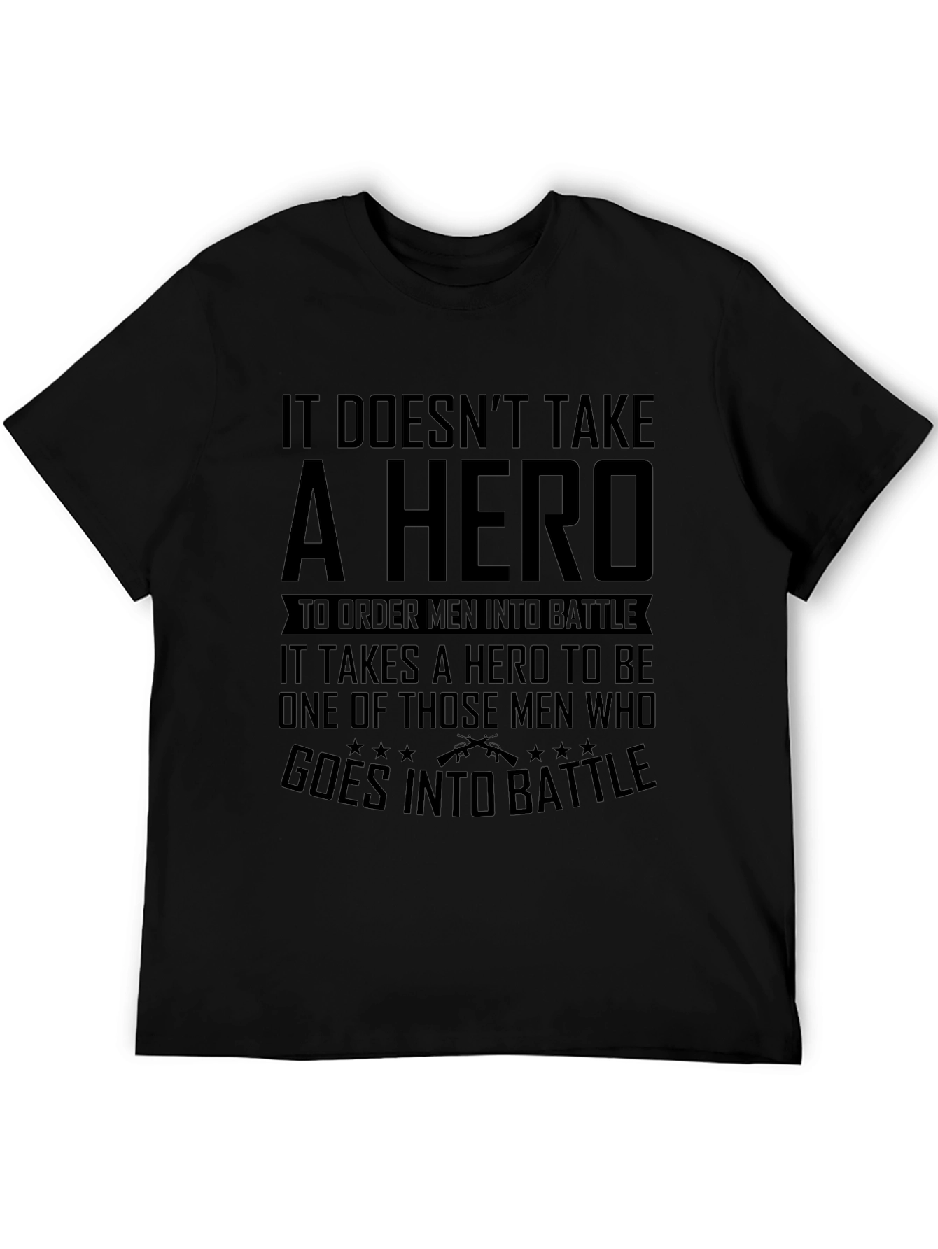 Hero Mens Graphic T-Shirt - Battle
