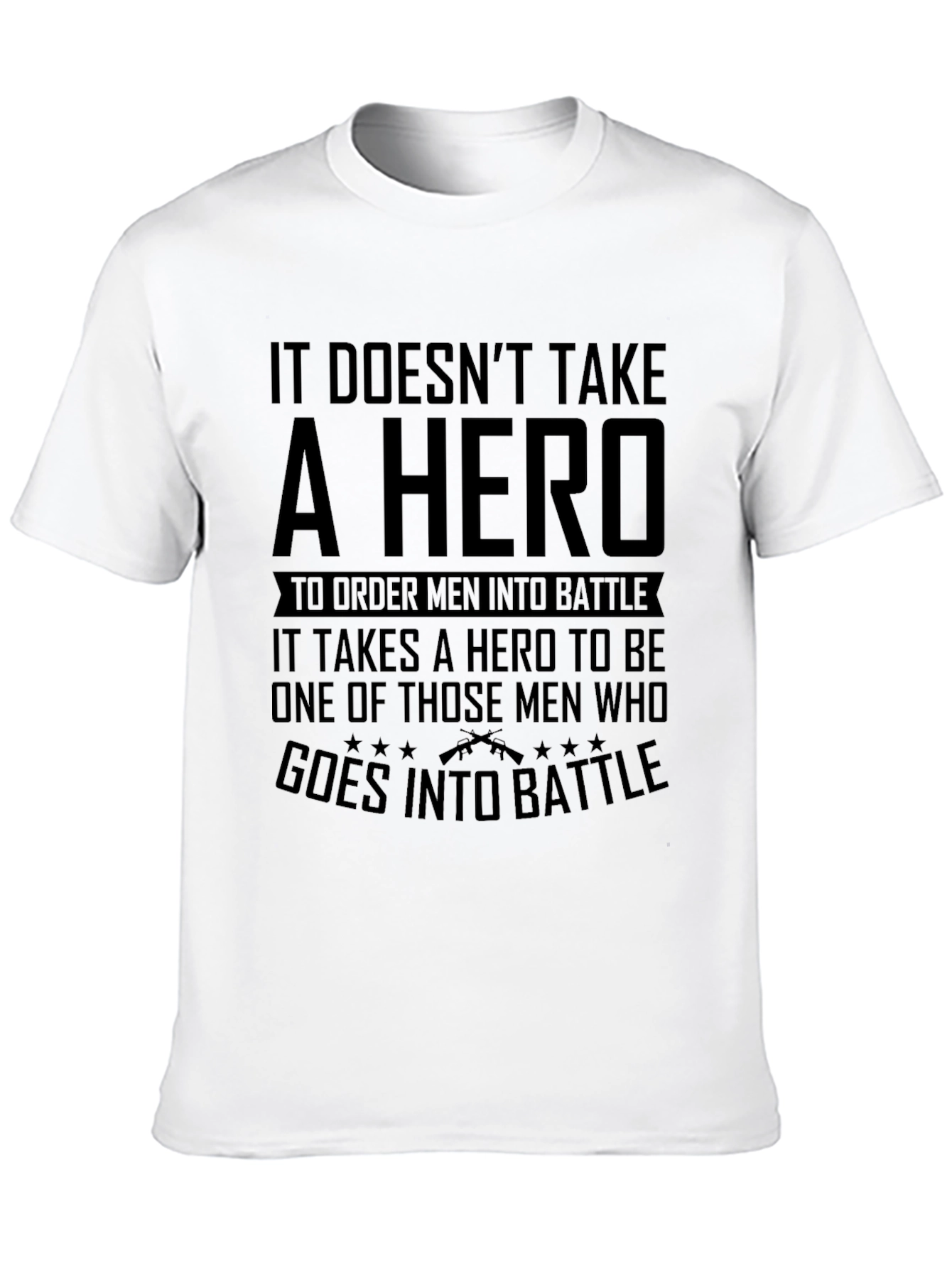 Hero Mens Graphic T-Shirt - Battle