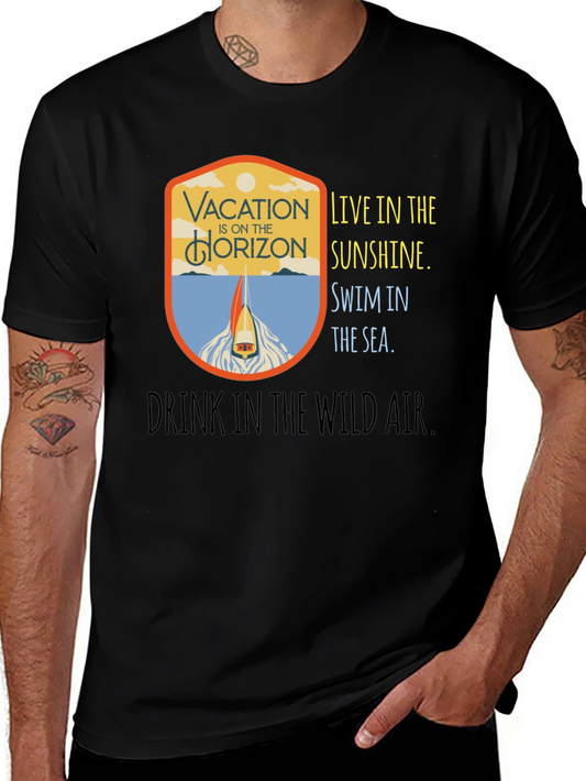 Vacation Horizon Graphic T-Shirt