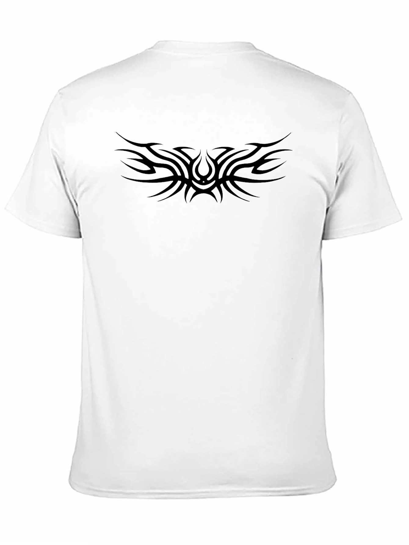 Mens Black Tribal Tattoo Graphic Tee