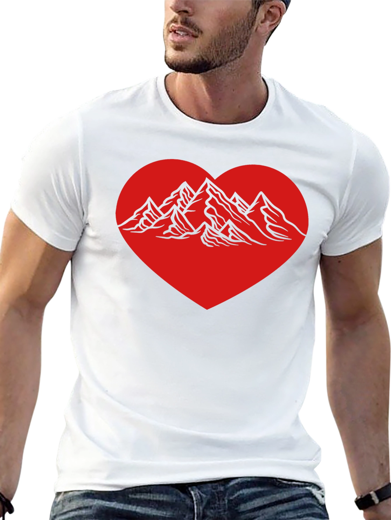 Mountain Heart Tee - Adventure Apparel