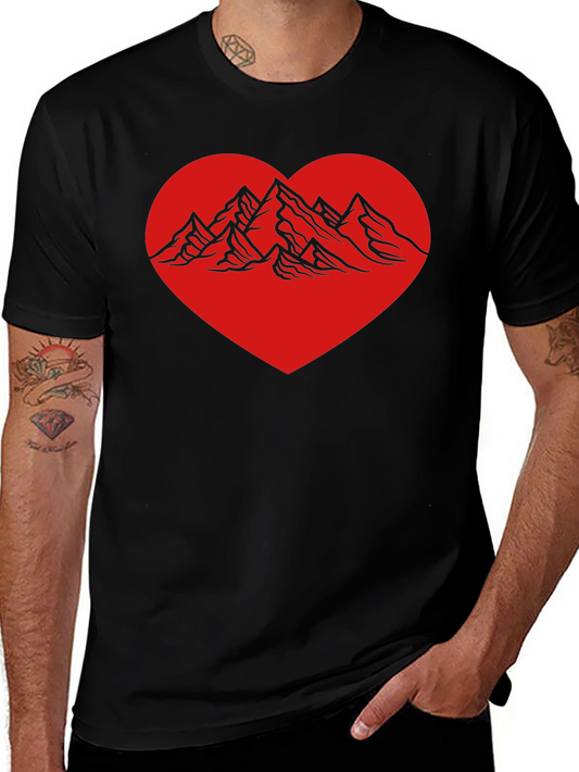 Mountain Heart Tee - Adventure Apparel