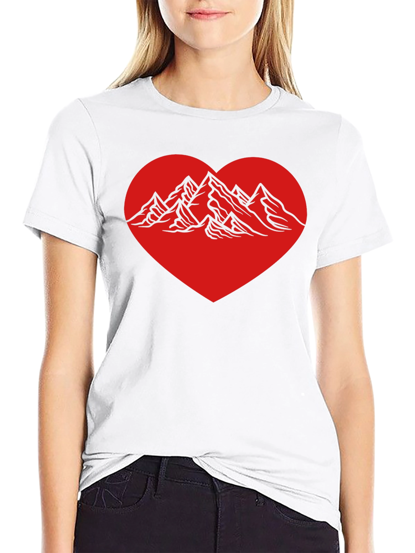 Mountain Heart Tee - Adventure Apparel