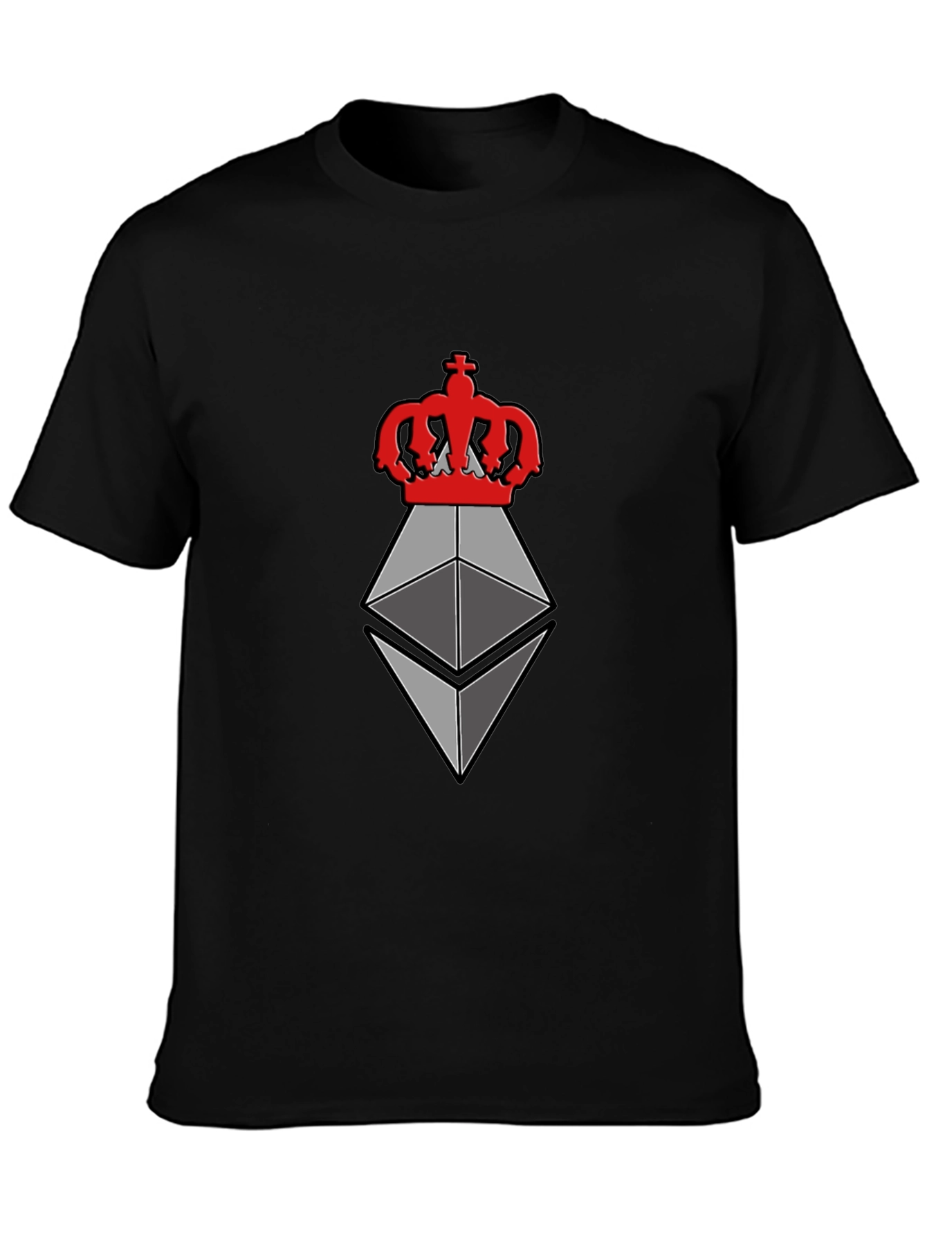Ethereum King T-Shirt - Crypto Fashion Tee