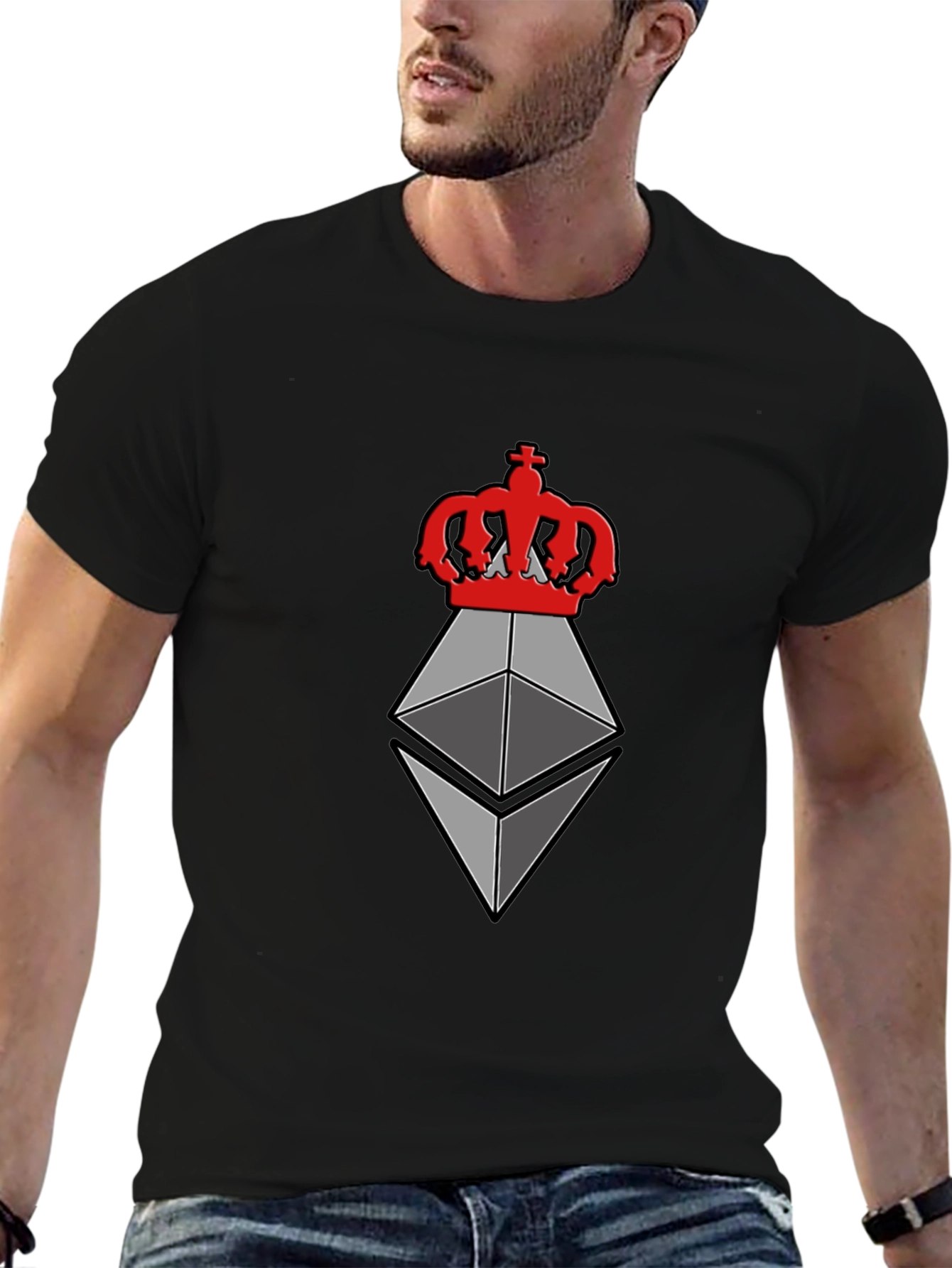 Ethereum King T-Shirt - Crypto Fashion Tee