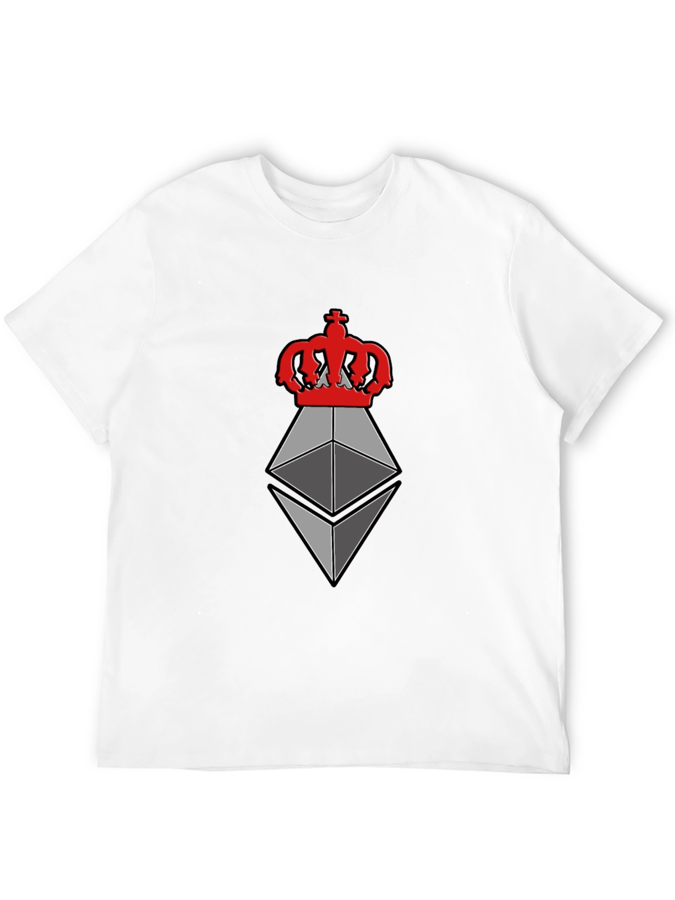 Ethereum King T-Shirt - Crypto Fashion Tee
