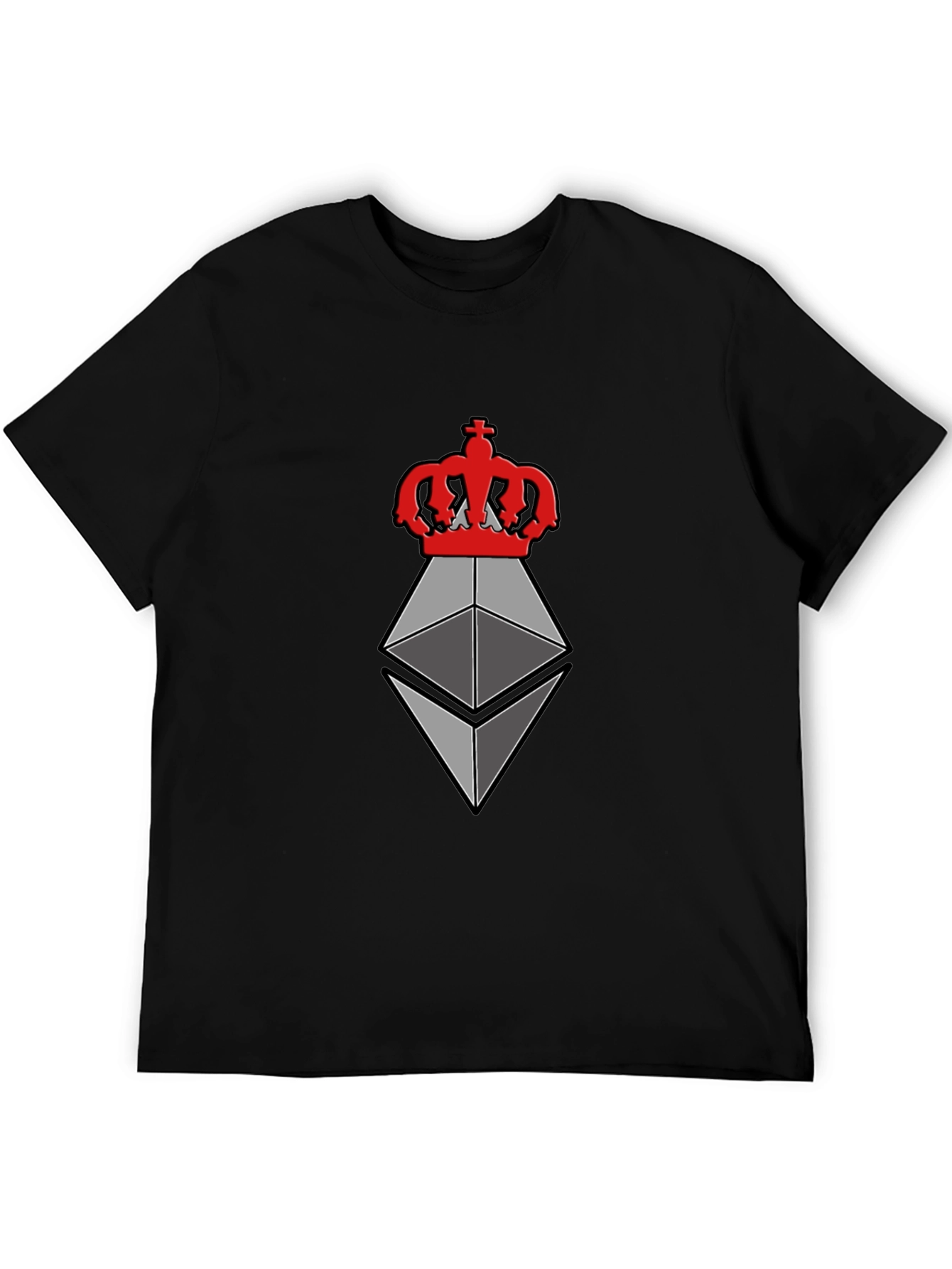Ethereum King T-Shirt - Crypto Fashion Tee