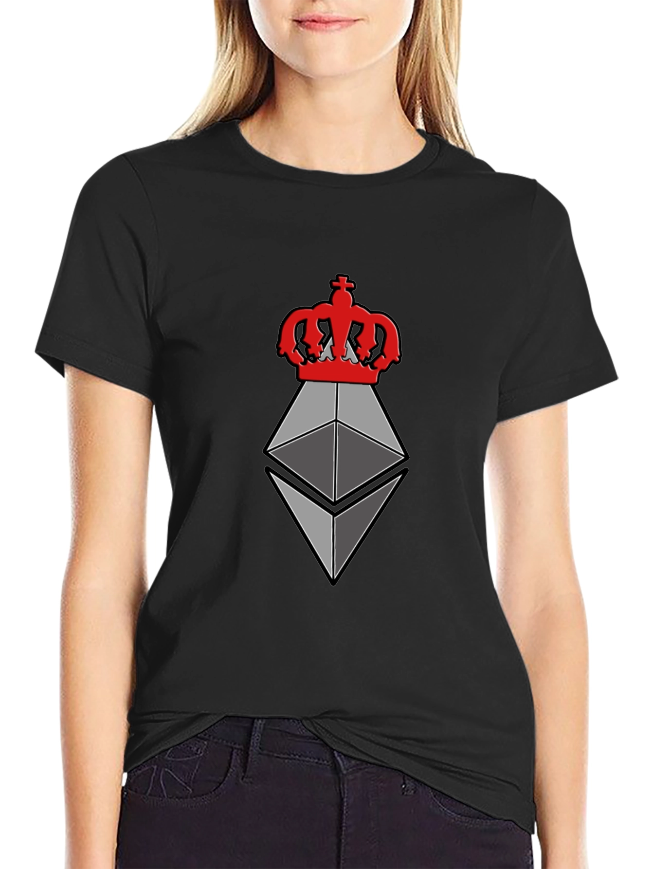 Ethereum King T-Shirt - Crypto Fashion Tee