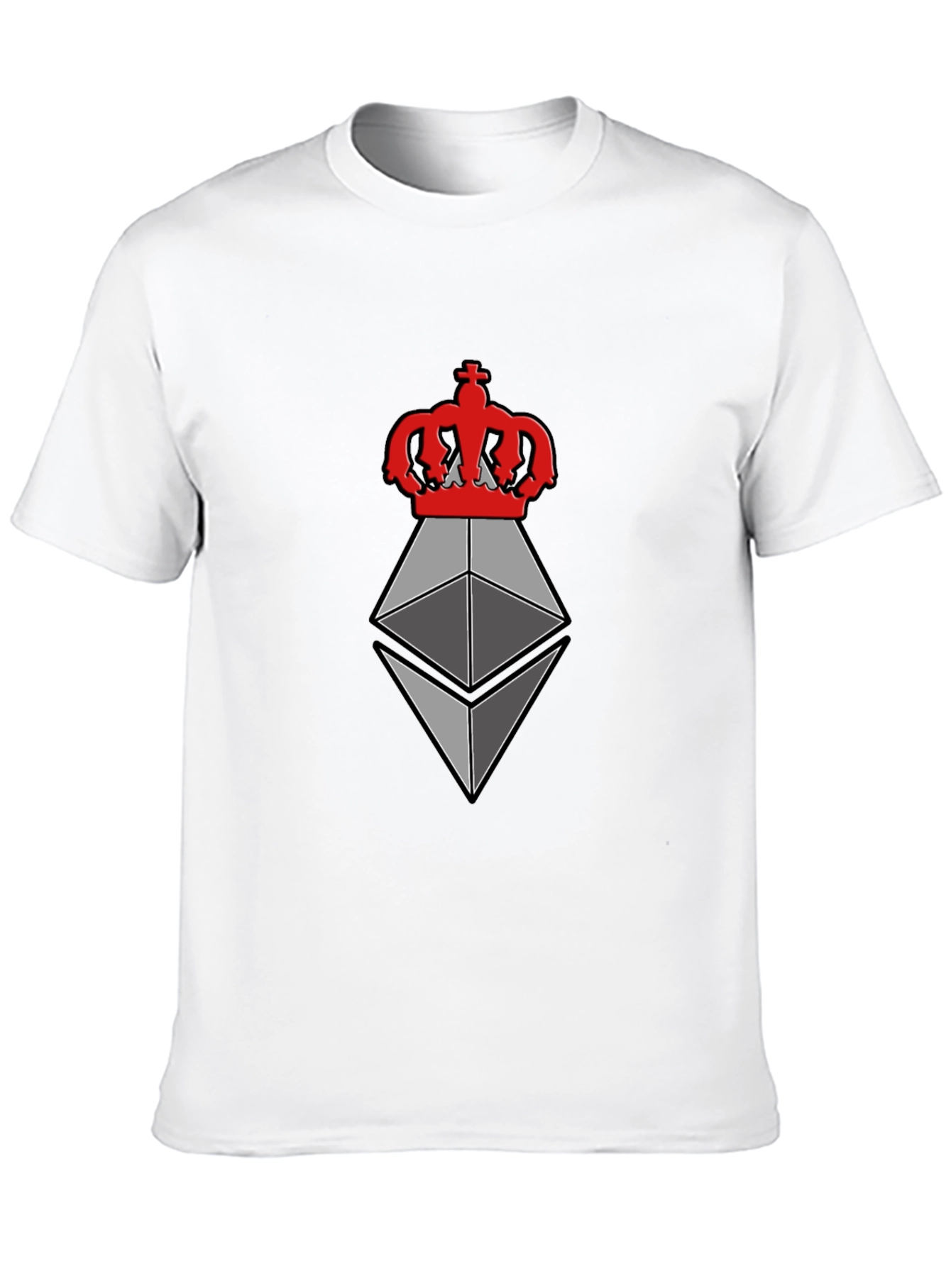 Ethereum King T-Shirt - Crypto Fashion Tee