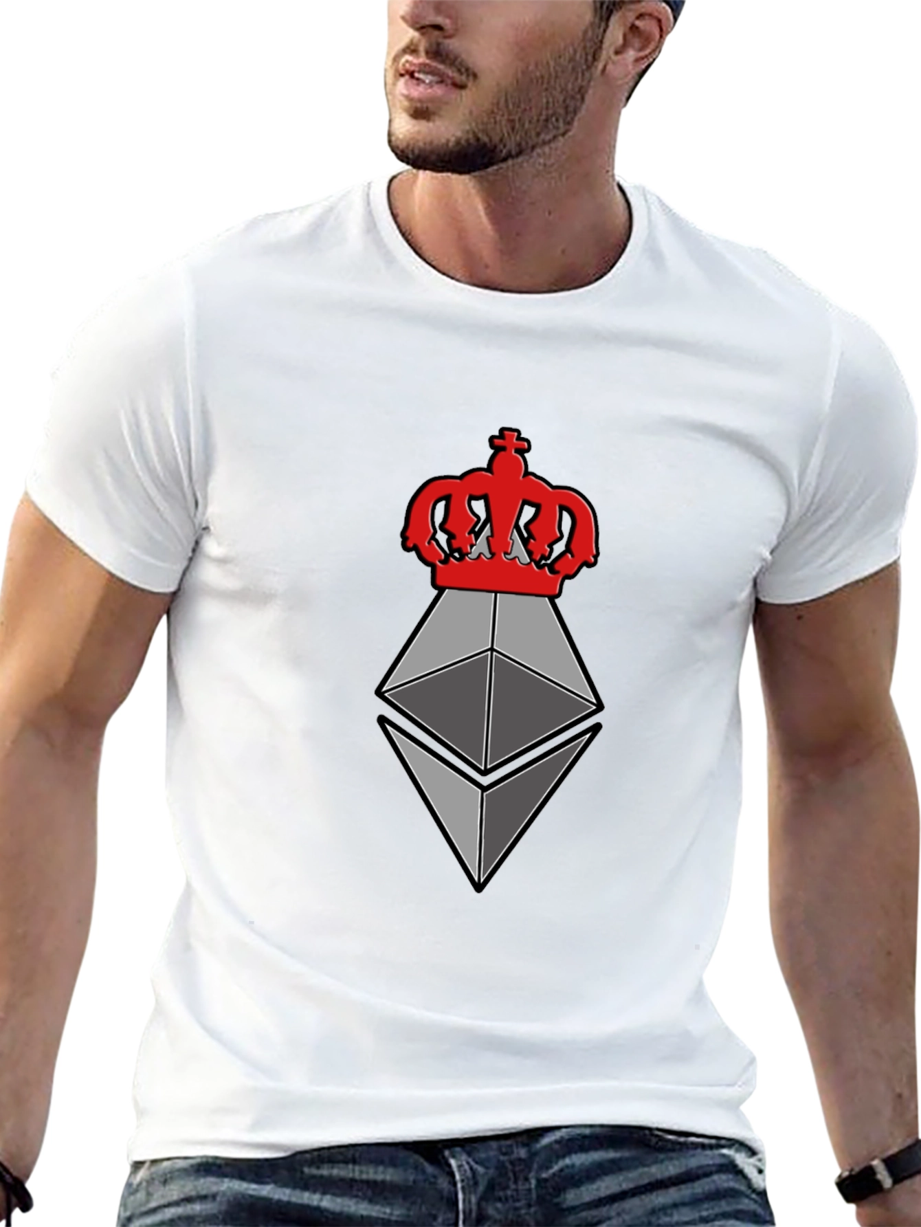 Ethereum King T-Shirt - Crypto Fashion Tee