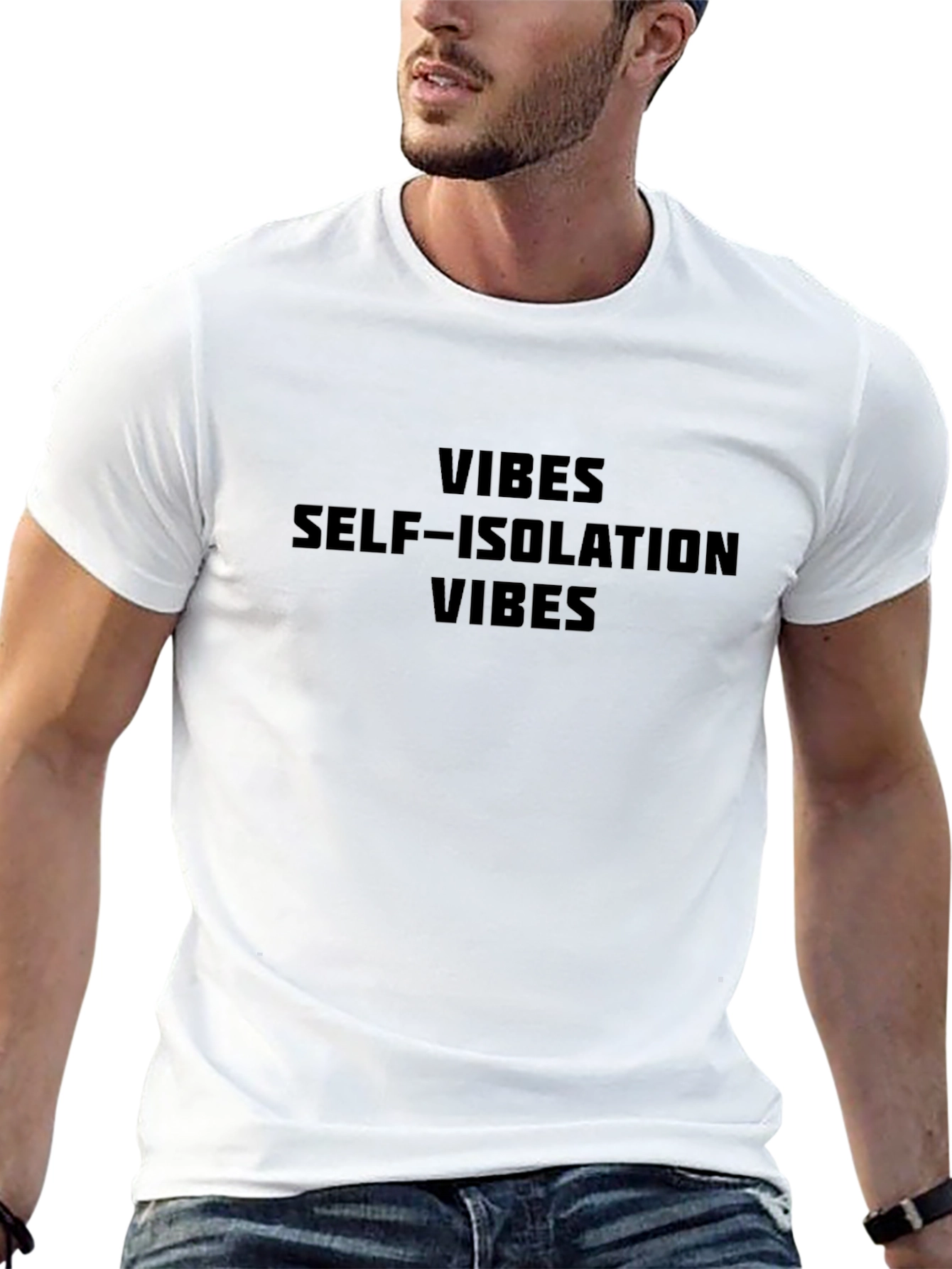 Self-Isolation Vibes Graphic Tee