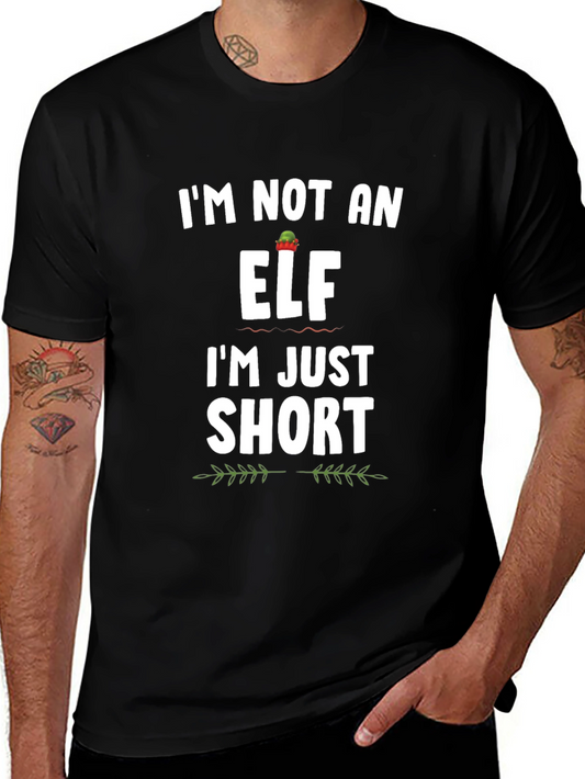 Funny Short Elf Christmas T-Shirt